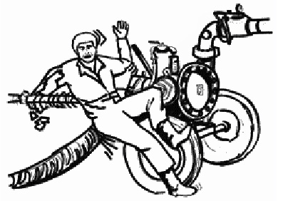 illustration of man getting wrapped around a pto