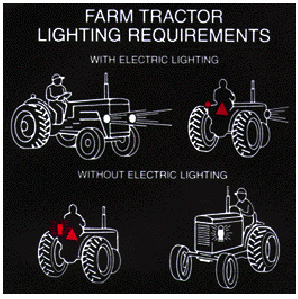 Farm Tractor Lighting Illustrated examples