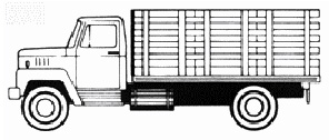 illustration of farm vehicles