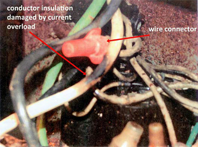 This is a photo of wire connectors and insulation for the machine