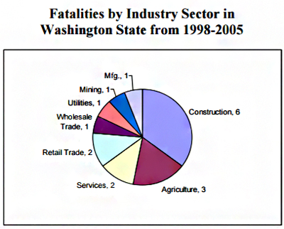 pie chart on fatalities
