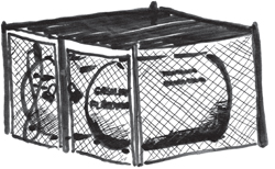 fuel tanks in cages