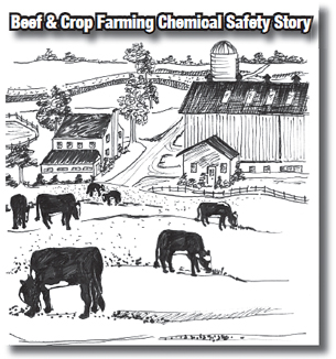Beef and crop farming chemical safety story