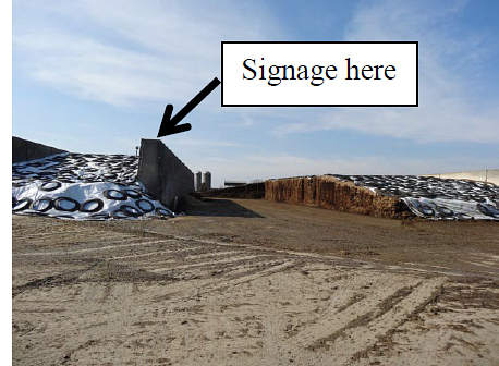 Figure 5. Possible signage location