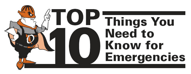 Top 10 Things You Need to Know for Emergencies