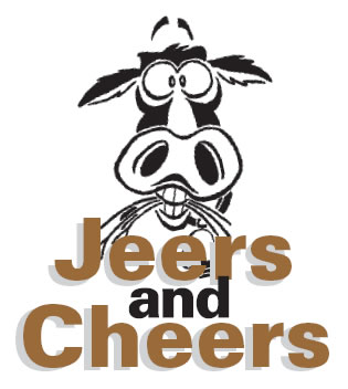 Jeers and Cheers