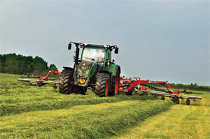 Photo- Tractor with attachments