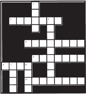 crossword puzzle