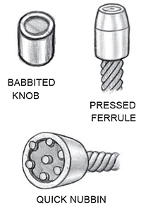 images of nubbin and ferrule