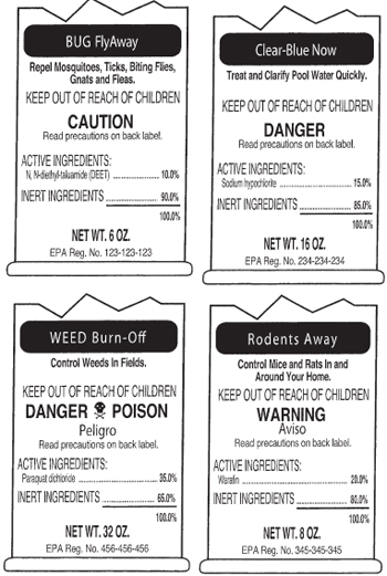 labels for substances