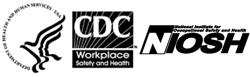 CDC and NIOSH logos